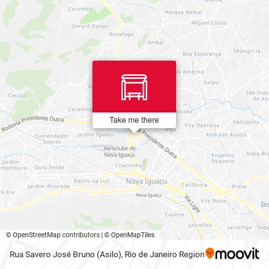 Rua Savero José Bruno (Asilo) map