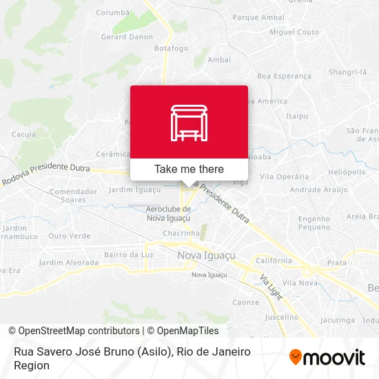 Rua Savero José Bruno (Asilo) map