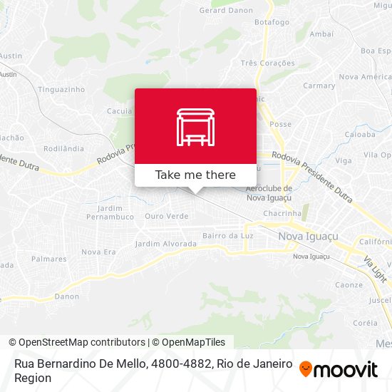 Rua Bernardino De Mello, 4800-4882 map
