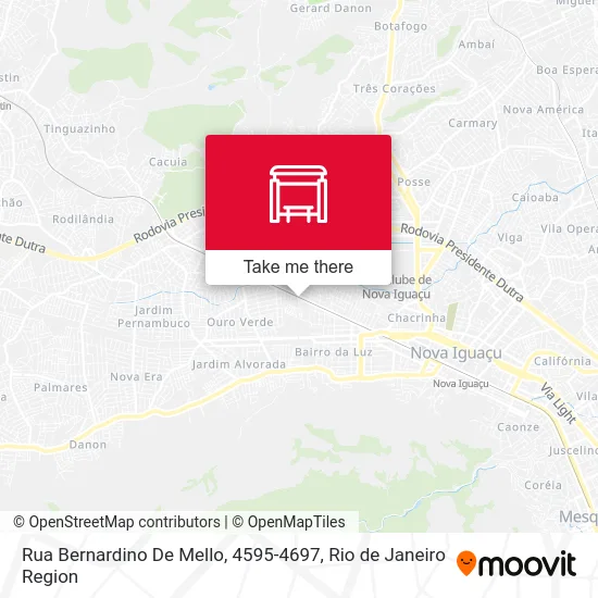 Rua Bernardino De Mello, 4595-4697 map