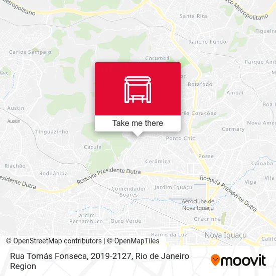 Rua Tomás Fonseca, 2019-2127 map