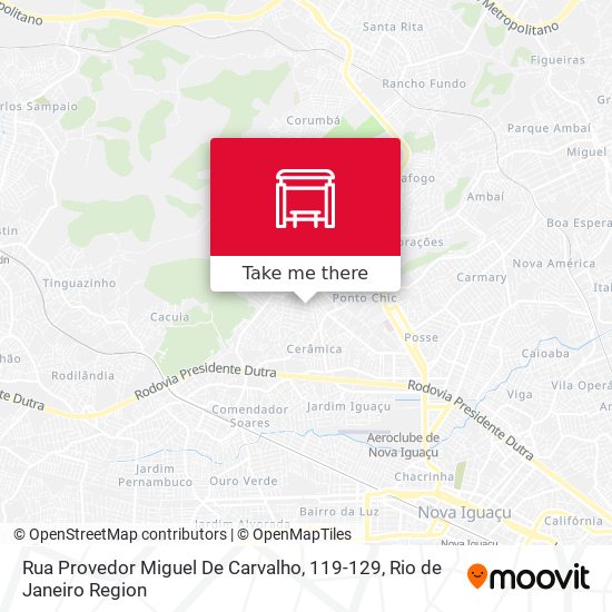 Rua Provedor Miguel De Carvalho, 119-129 map
