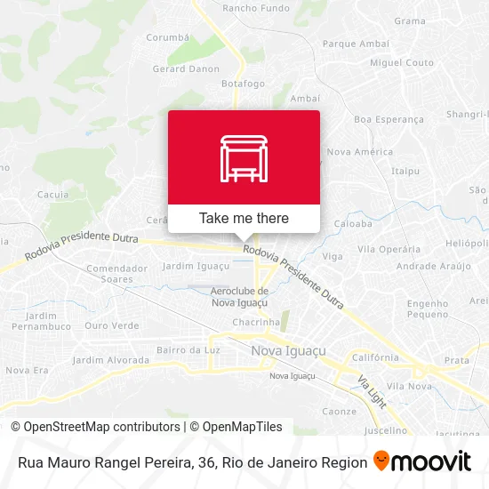 Rua Mauro Rangel Pereira, 36 map