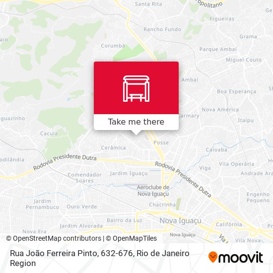 Rua João Ferreira Pinto, 632-676 map