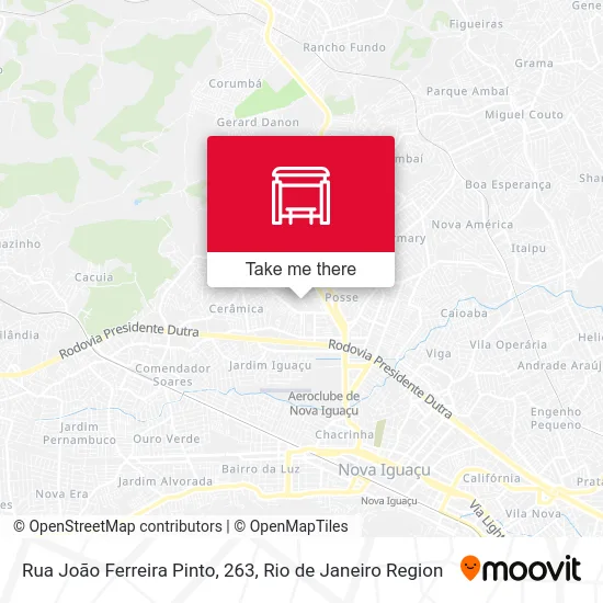 Rua João Ferreira Pinto, 263 map