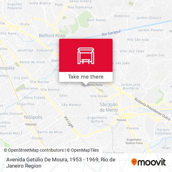 Avenida Getúlio De Moura, 1953 - 1969 map