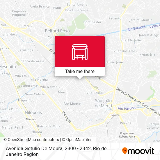 Avenida Getúlio De Moura, 2300 - 2342 map