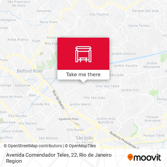 Avenida Comendador Teles, 22 map