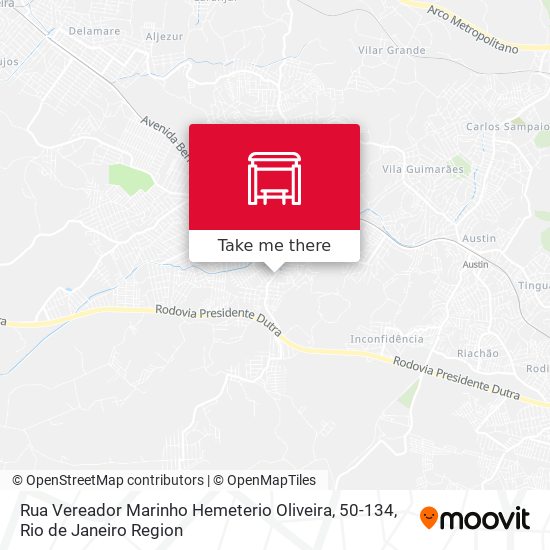 Rua Vereador Marinho Hemeterio Oliveira, 50-134 map