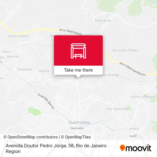 Avenida Doutor Pedro Jorge, 58 map