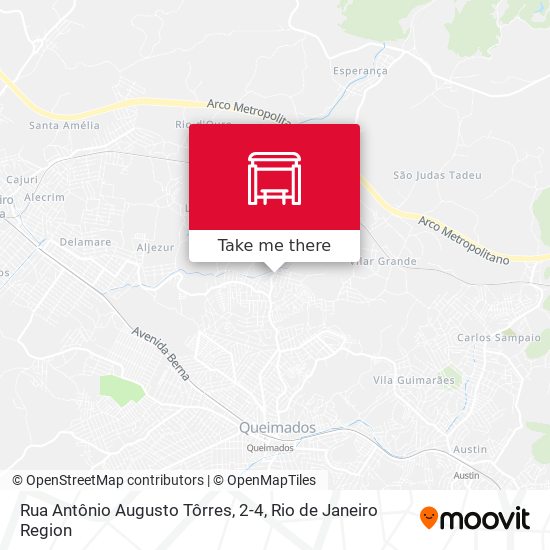 Rua Antônio Augusto Tôrres, 2-4 map