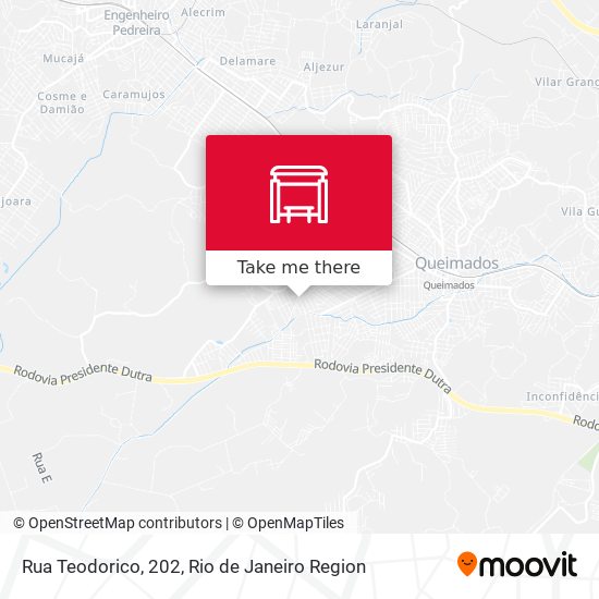 Rua Teodorico, 202 map