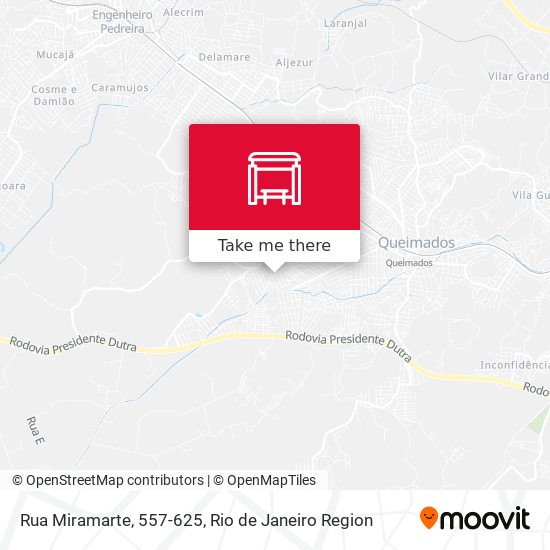 Rua Miramarte, 557-625 map