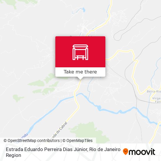 Mapa Estrada Eduardo Perreira Dias Júnior