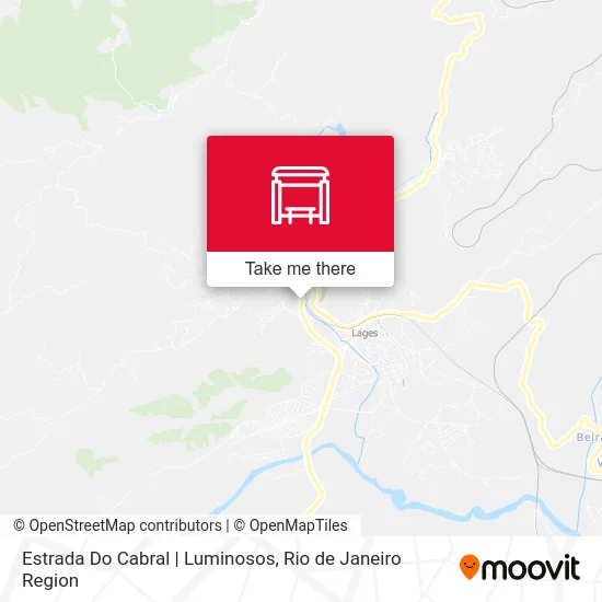 Estrada Do Cabral | Luminosos map