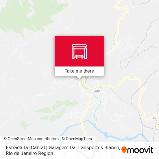 Estrada Do Cabral | Garagem Da Transportes Blanco map