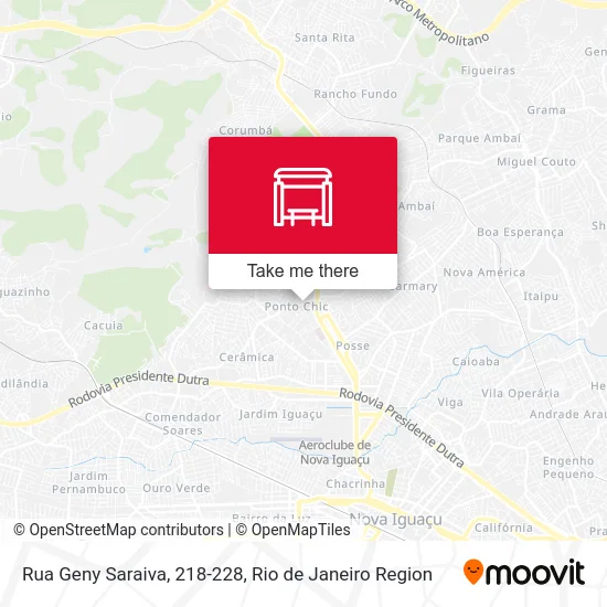 Rua Geny Saraiva, 218-228 map