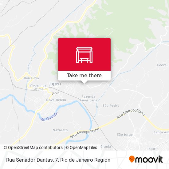 Rua Senador Dantas, 7 map