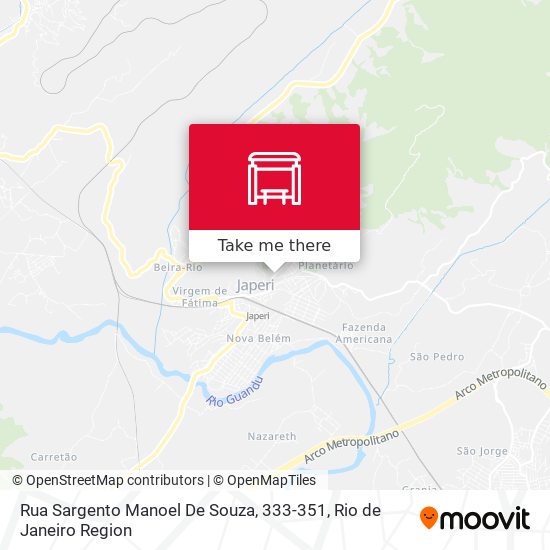 Rua Sargento Manoel De Souza, 333-351 map
