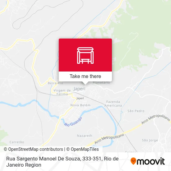 Rua Sargento Manoel De Souza, 333-351 map