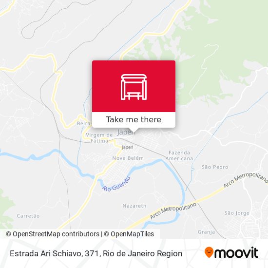Estrada Ari Schiavo, 371 map