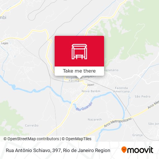 Rua Antônio Schiavo, 397 map