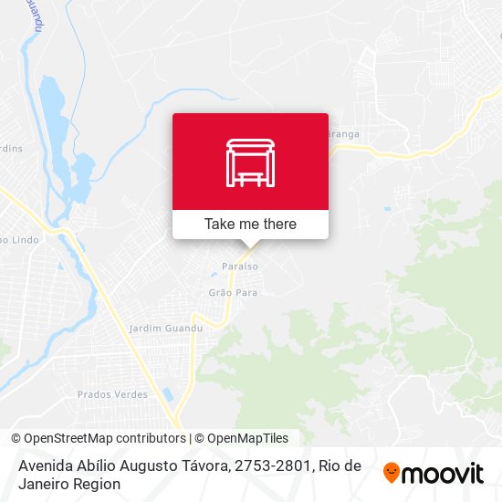 Mapa Avenida Abílio Augusto Távora, 2753-2801