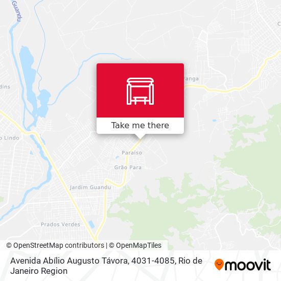 Mapa Avenida Abílio Augusto Távora, 4031-4085