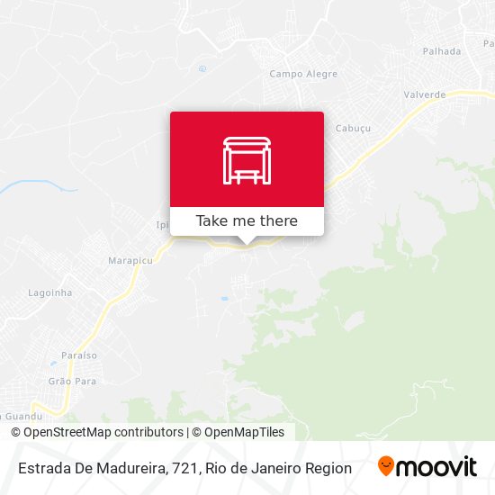 Mapa Estrada De Madureira, 721