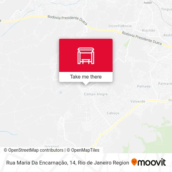 Rua Maria Da Encarnação, 14 map
