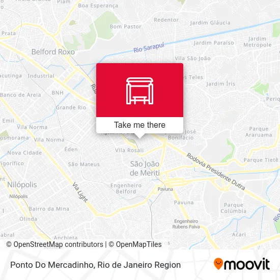 Ponto Do Mercadinho map