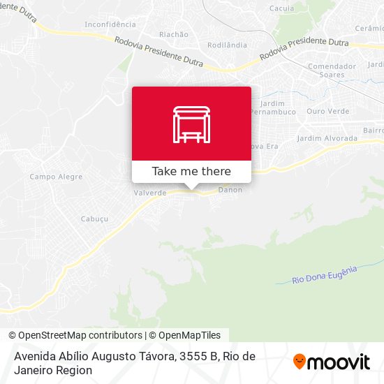 Mapa Avenida Abílio Augusto Távora, 3555 B