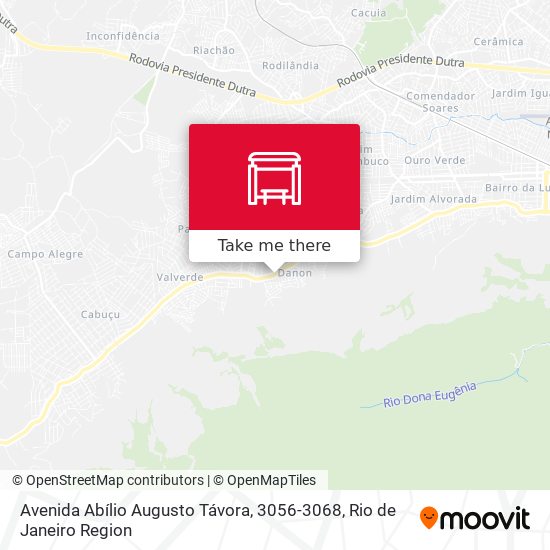 Mapa Avenida Abílio Augusto Távora, 3056-3068