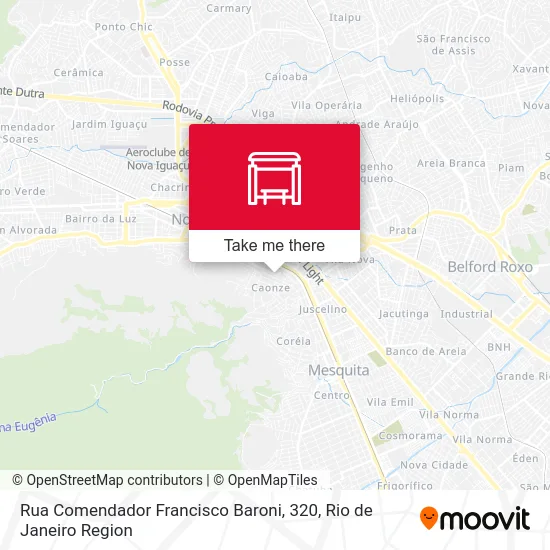 Rua Comendador Francisco Baroni, 320 map