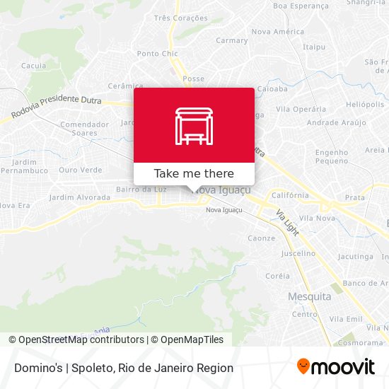 Domino's | Spoleto map