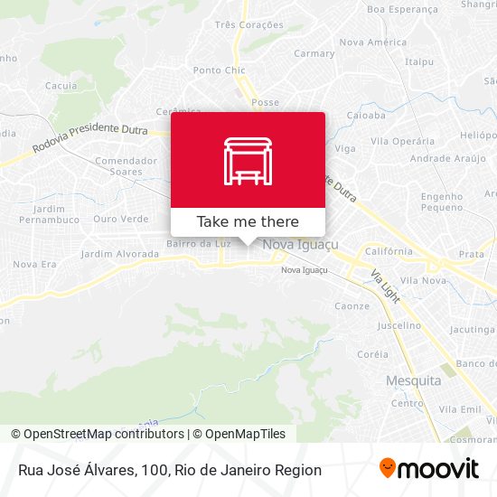 Rua José Álvares, 100 map