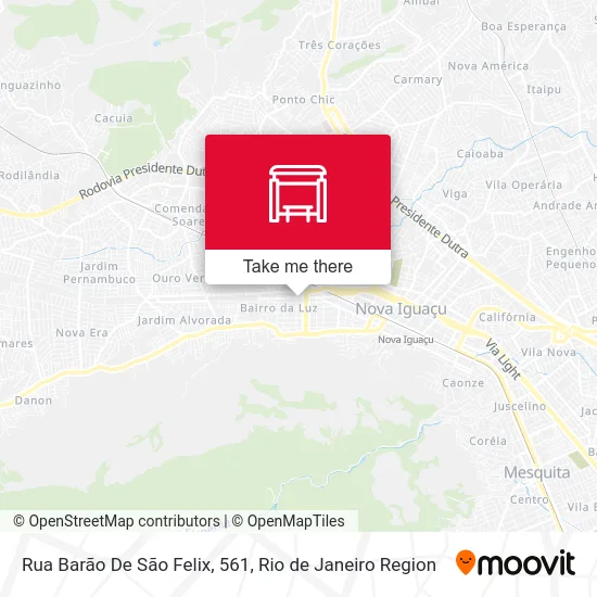 Rua Barão De São Felix, 561 map