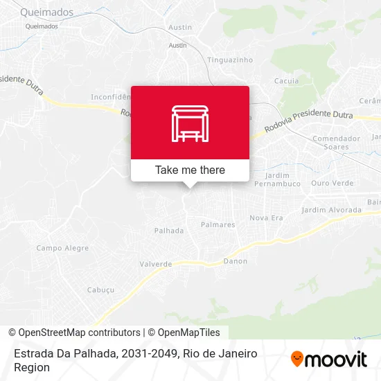 Estrada Da Palhada, 2031-2049 map