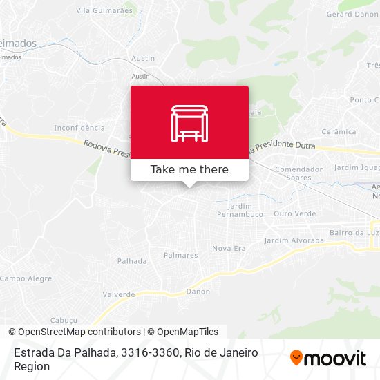 Estrada Da Palhada, 3316-3360 map