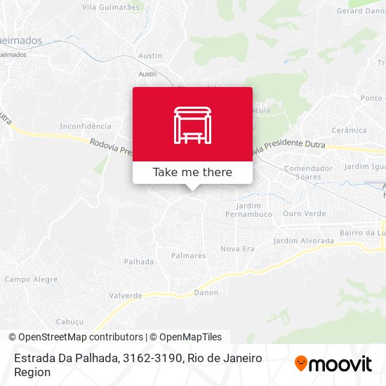 Estrada Da Palhada, 3162-3190 map