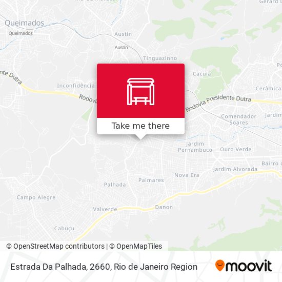 Estrada Da Palhada, 2660 map