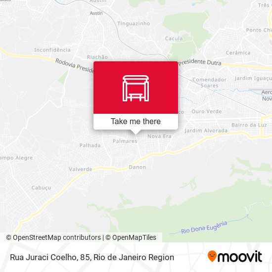 Rua Juraci Coelho, 85 map