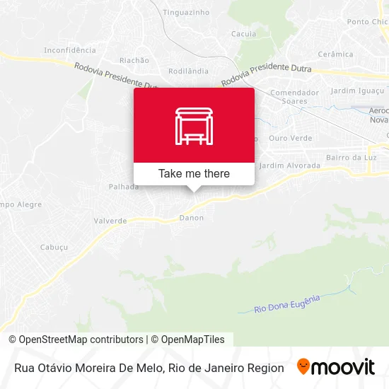 Rua Otávio Moreira De Melo map