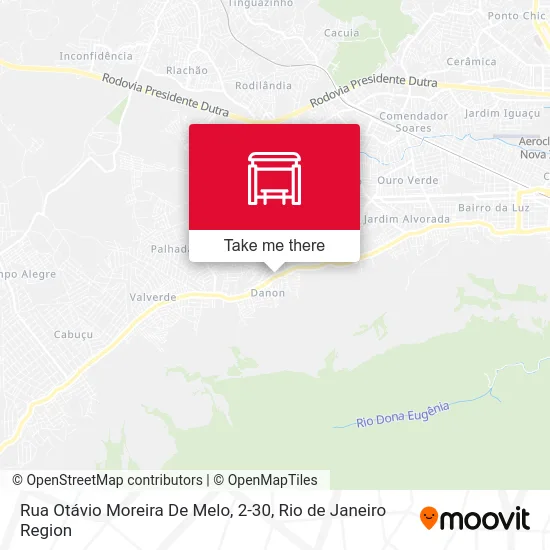 Rua Otávio Moreira De Melo, 2-30 map