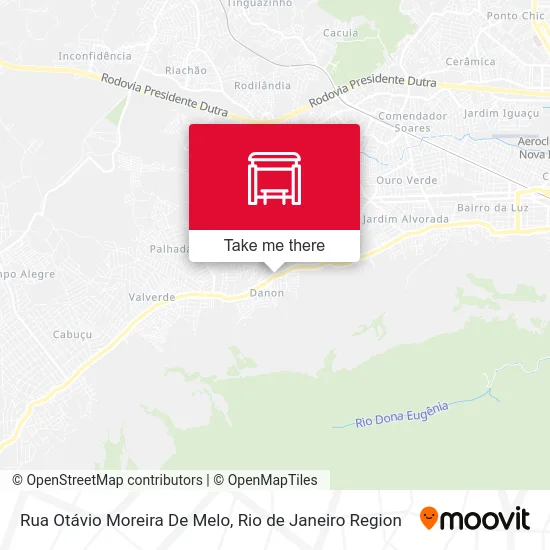 Rua Otávio Moreira De Melo map