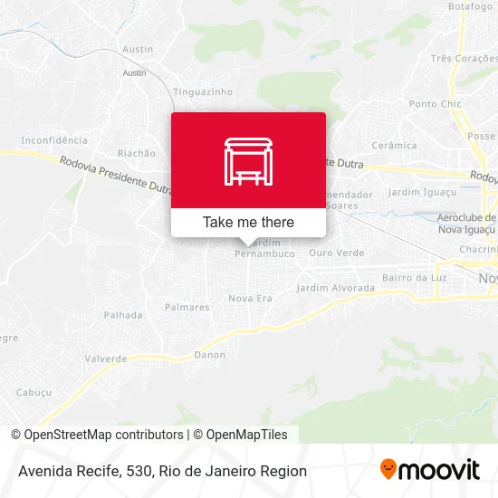 Avenida Recife, 530 map