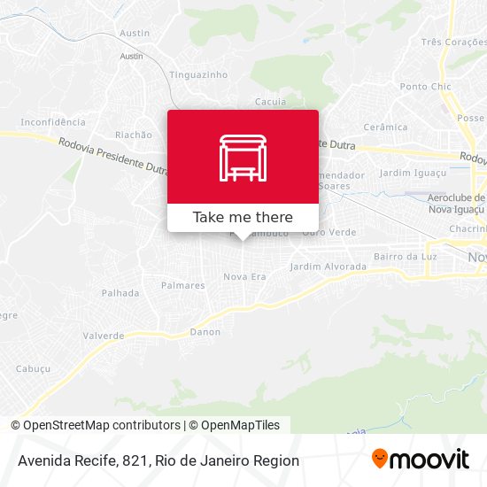 Avenida Recife, 821 map