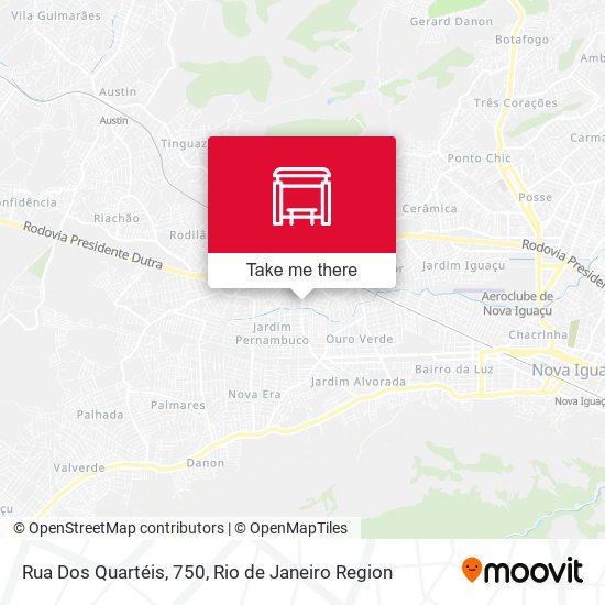 Rua Dos Quartéis, 750 map