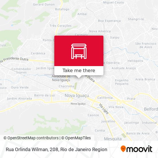 Rua Orlinda Wilman, 208 map