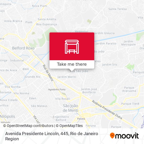 Avenida Presidente Lincoln, 445 map